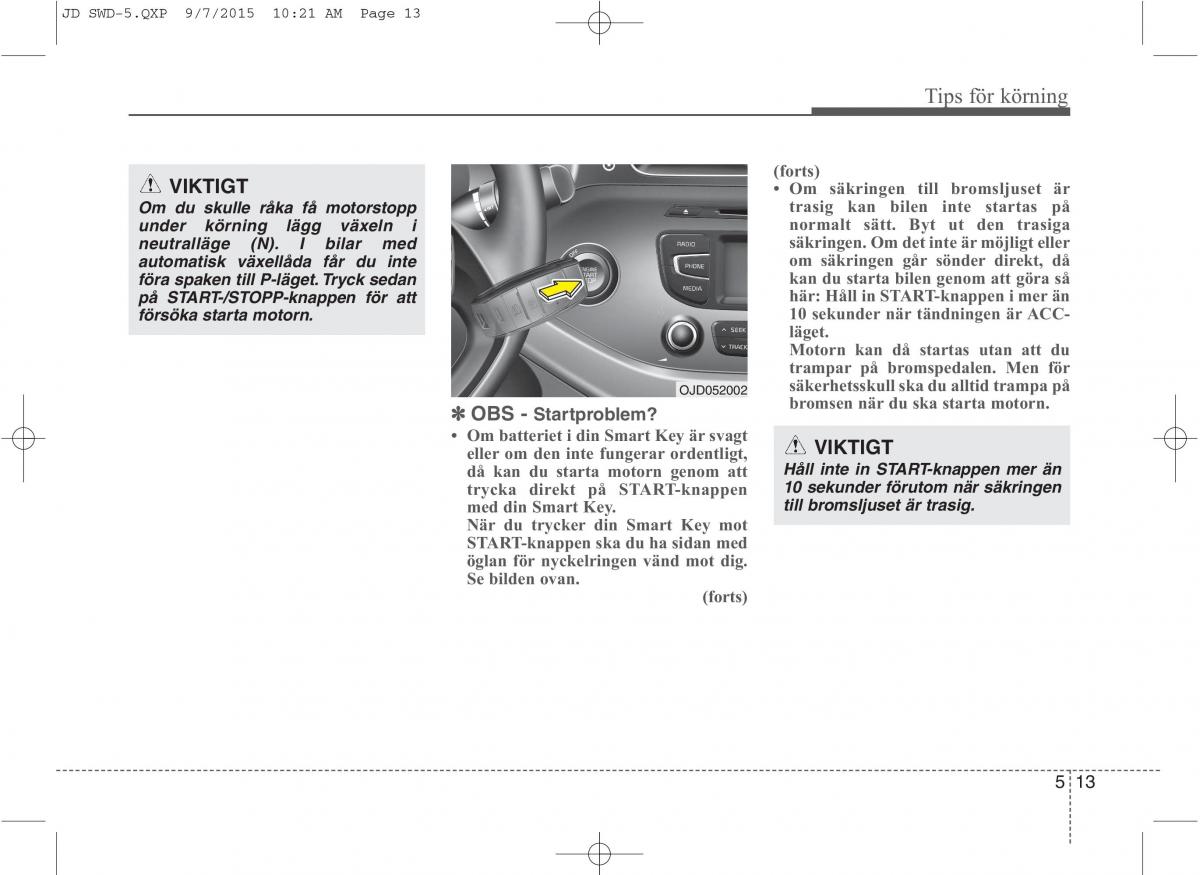 KIA Ceed II 2 instruktionsbok / page 360