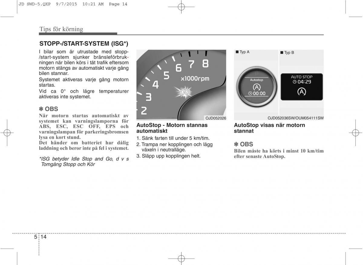 KIA Ceed II 2 instruktionsbok / page 361