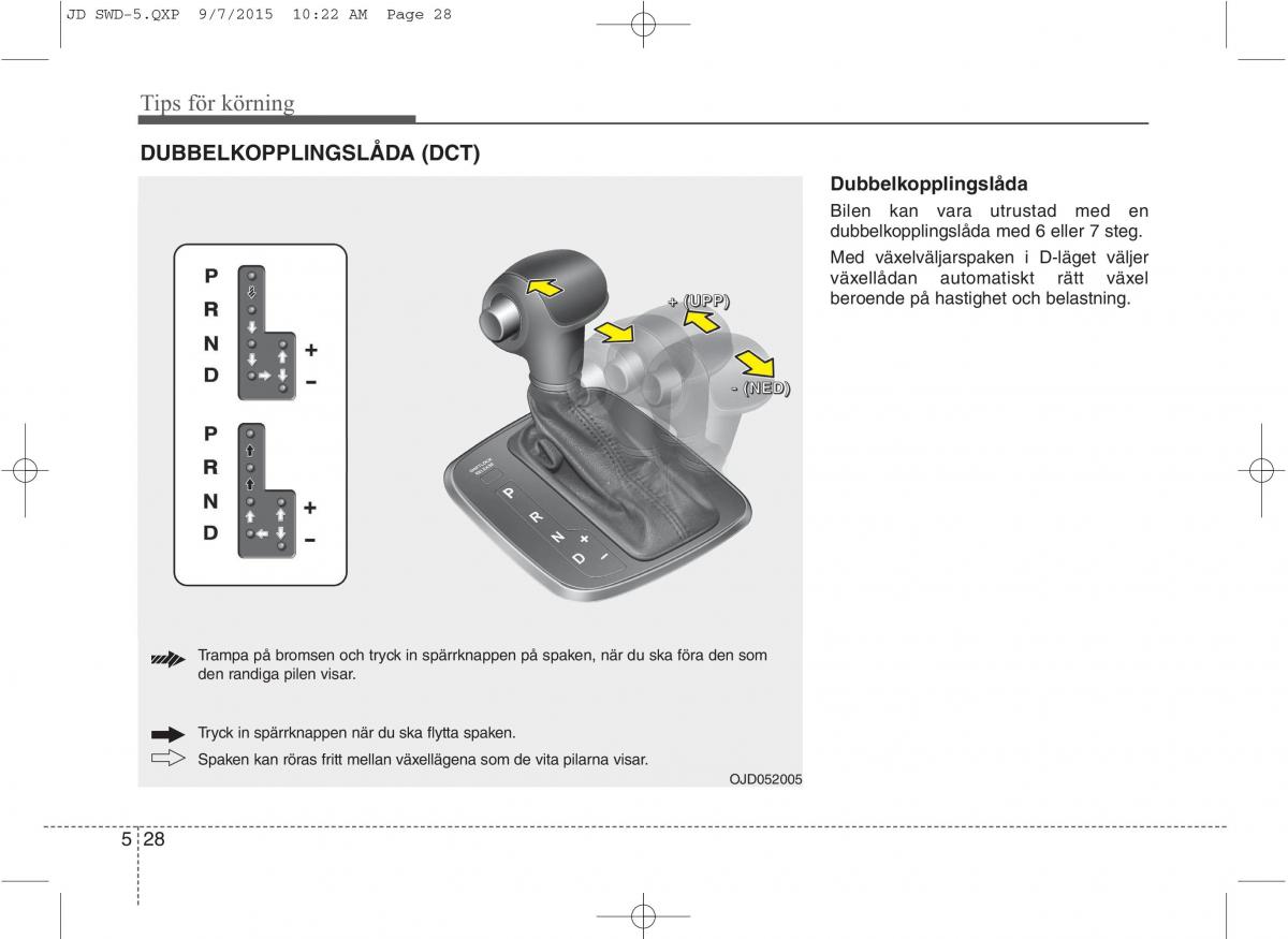 KIA Ceed II 2 instruktionsbok / page 375