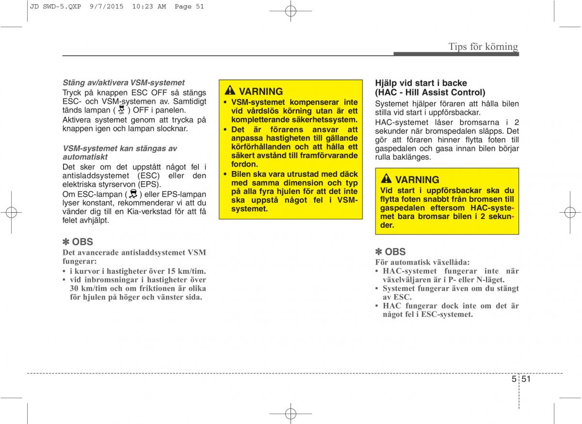 KIA Ceed II 2 instruktionsbok / page 398