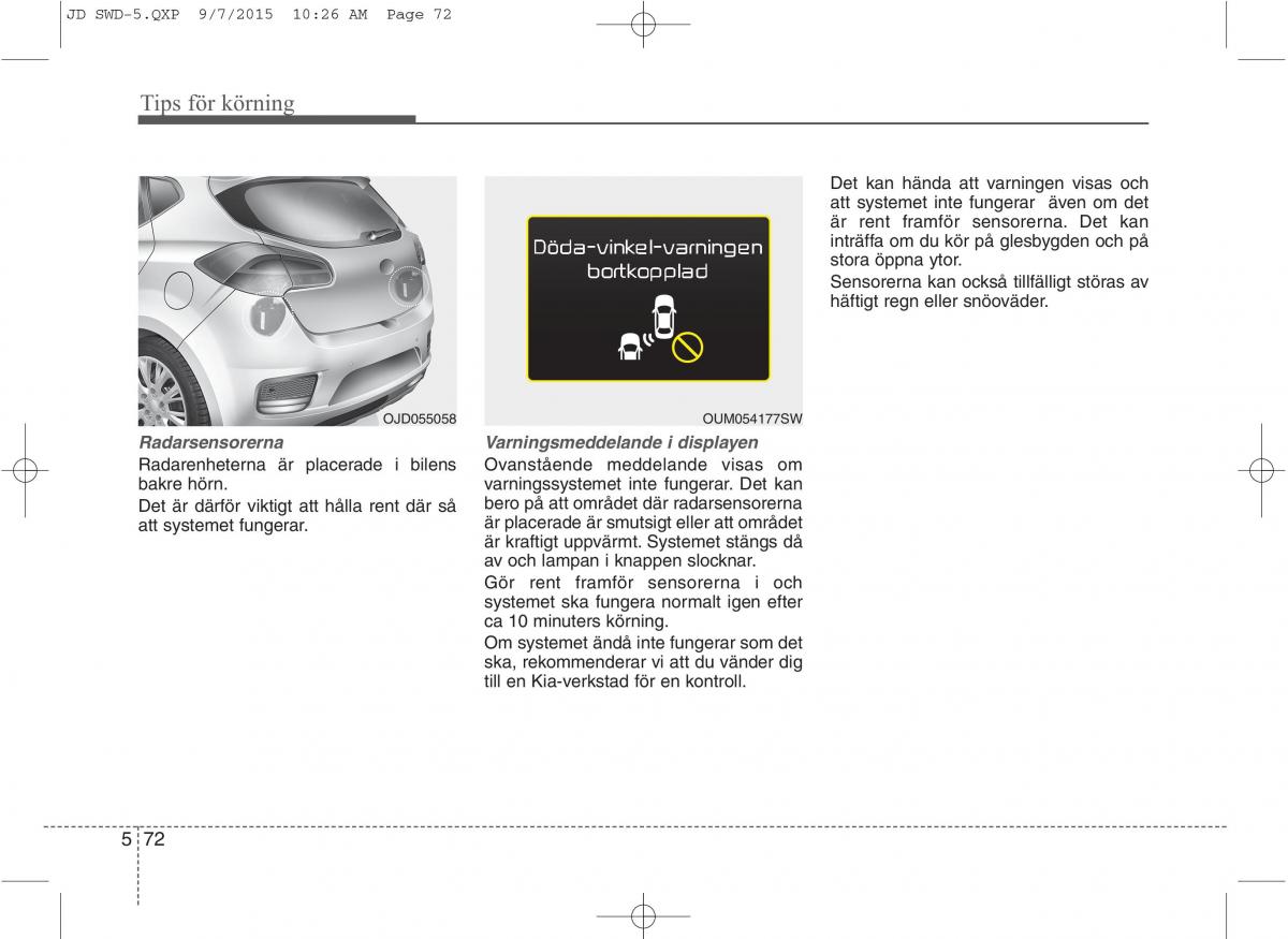 KIA Ceed II 2 instruktionsbok / page 419