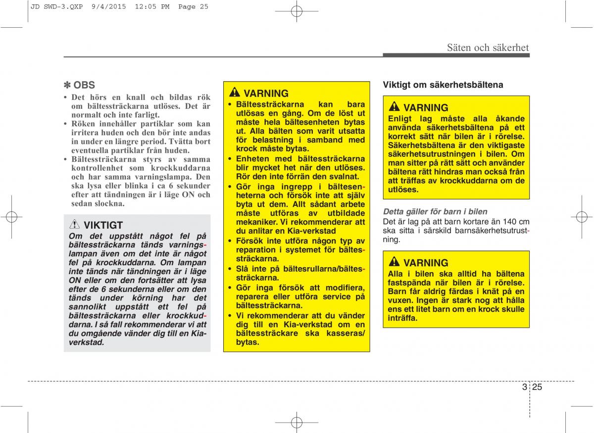 KIA Ceed II 2 instruktionsbok / page 42