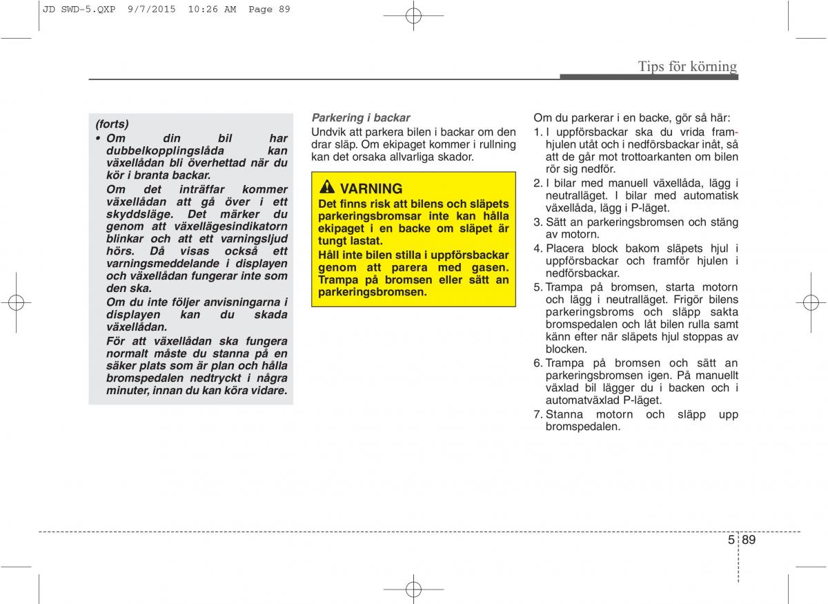 KIA Ceed II 2 instruktionsbok / page 436