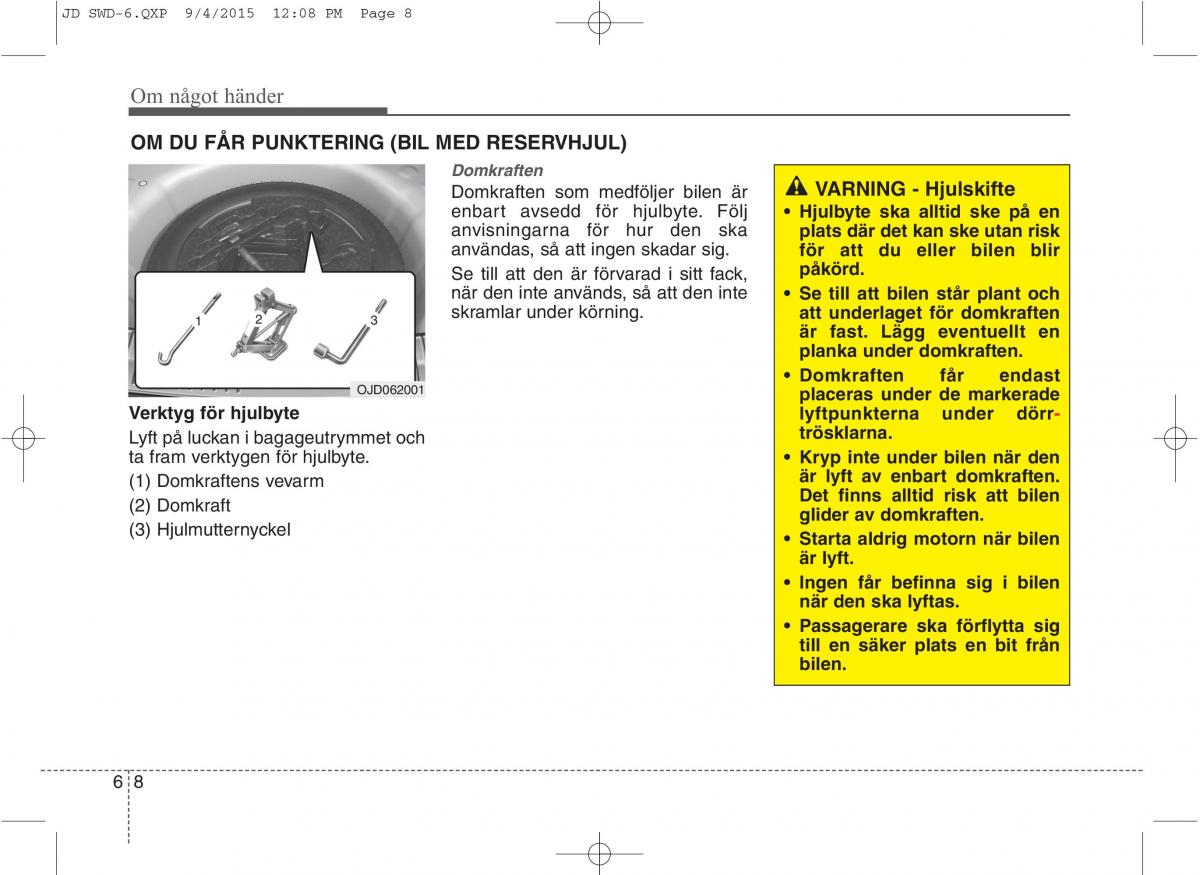 KIA Ceed II 2 instruktionsbok / page 447