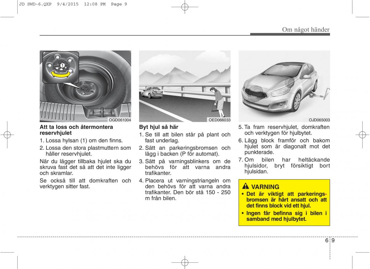 KIA Ceed II 2 instruktionsbok / page 448