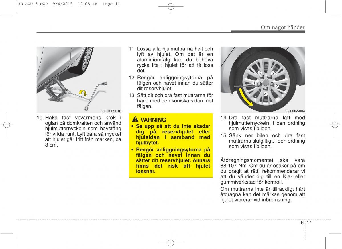 KIA Ceed II 2 instruktionsbok / page 450