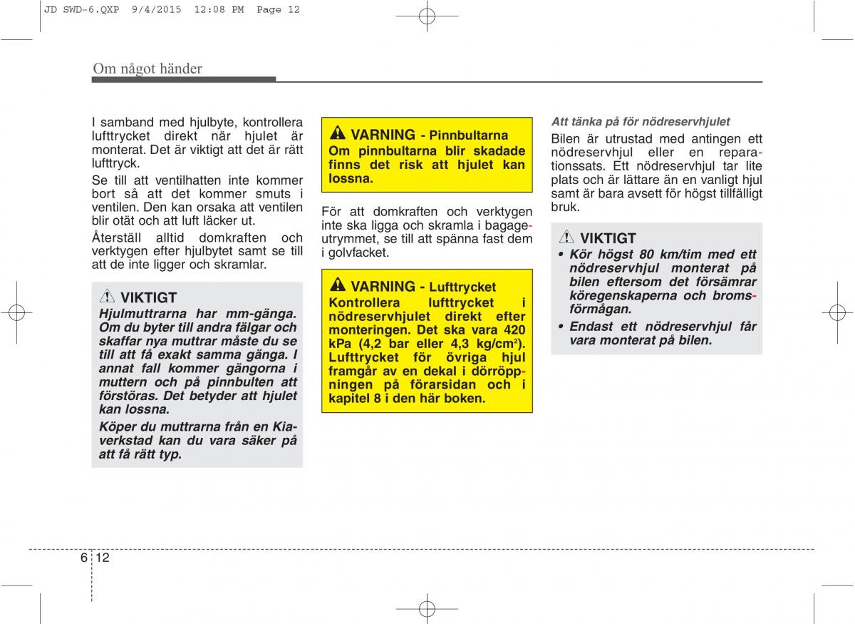 KIA Ceed II 2 instruktionsbok / page 451