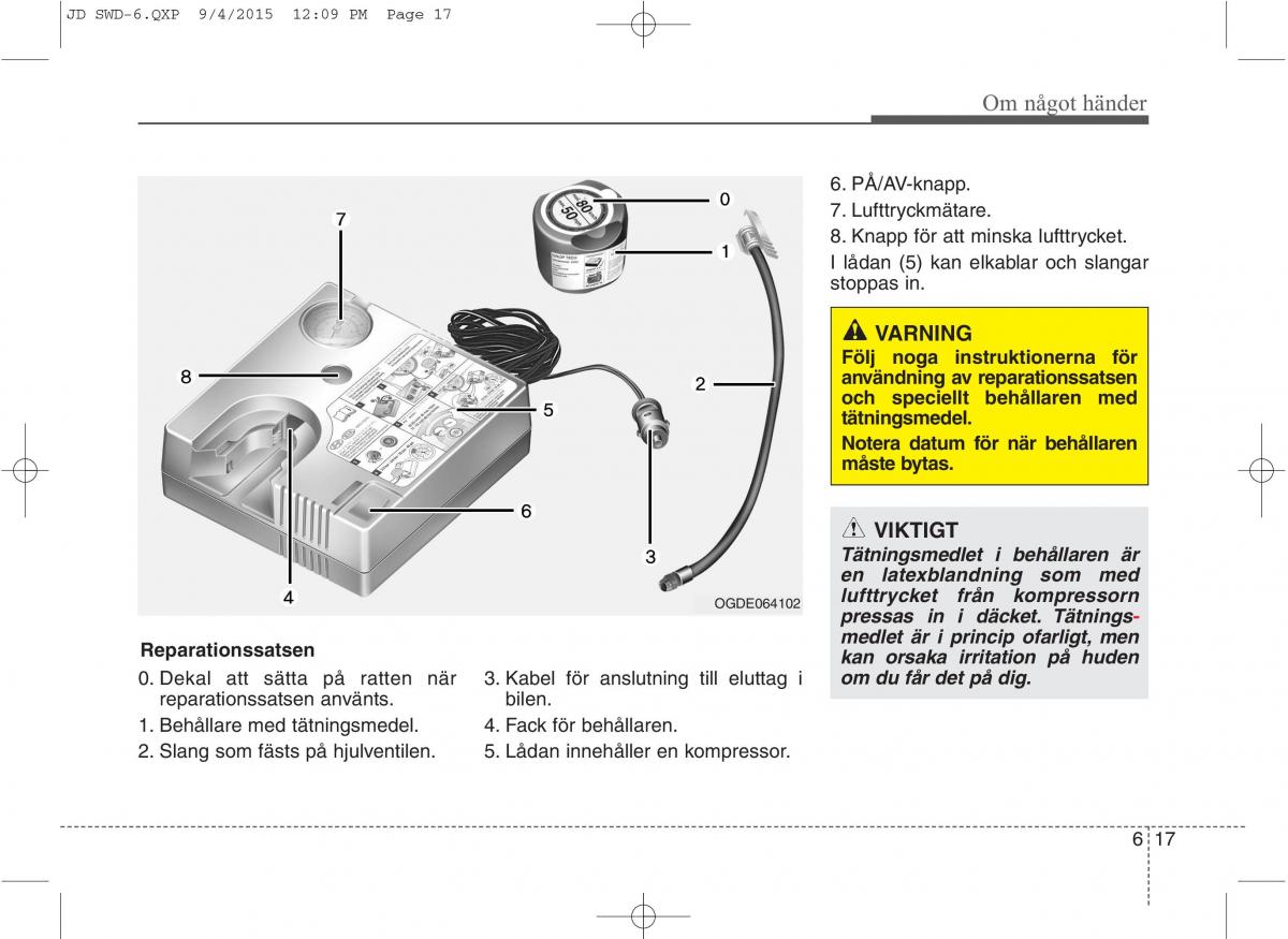 KIA Ceed II 2 instruktionsbok / page 456