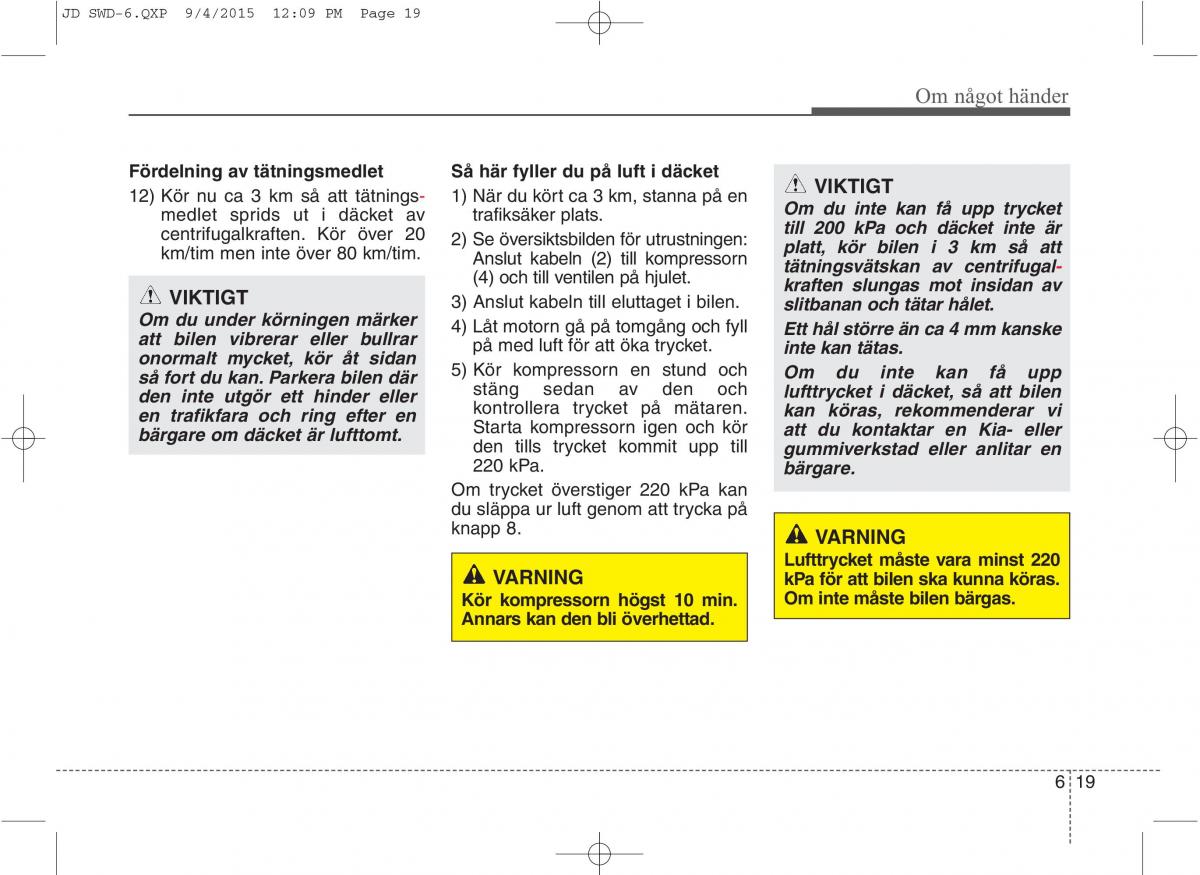 KIA Ceed II 2 instruktionsbok / page 458