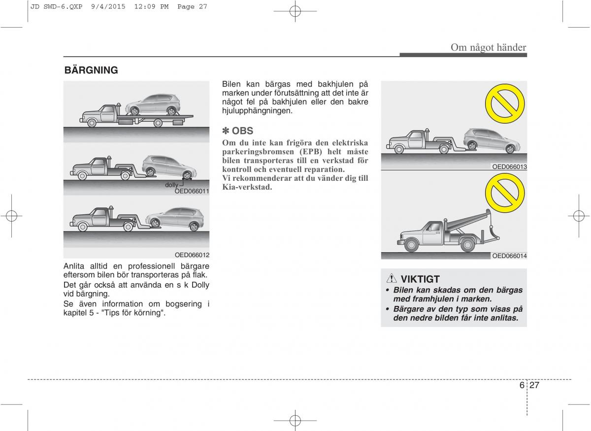 KIA Ceed II 2 instruktionsbok / page 466