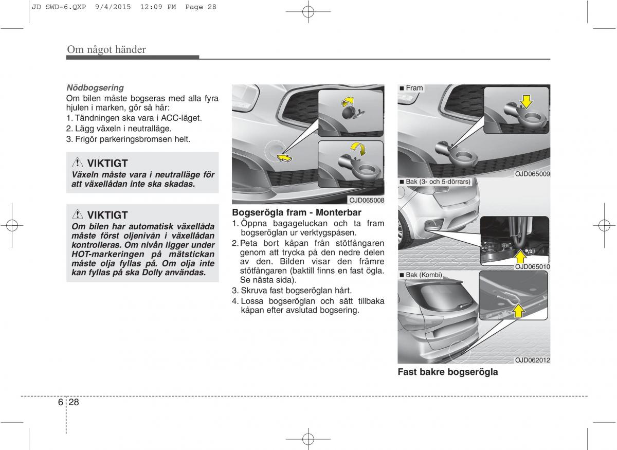 KIA Ceed II 2 instruktionsbok / page 467