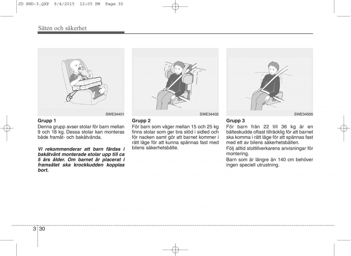 KIA Ceed II 2 instruktionsbok / page 47