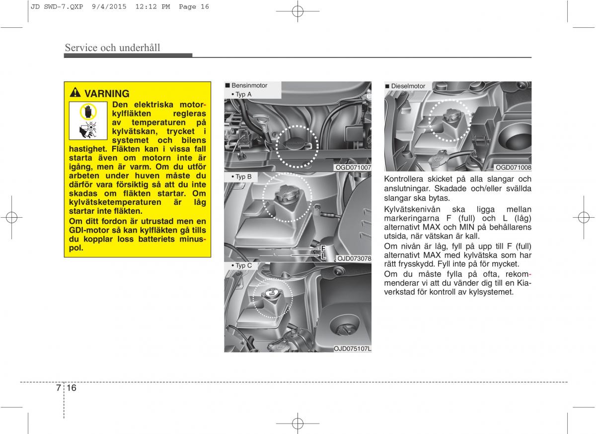 KIA Ceed II 2 instruktionsbok / page 485