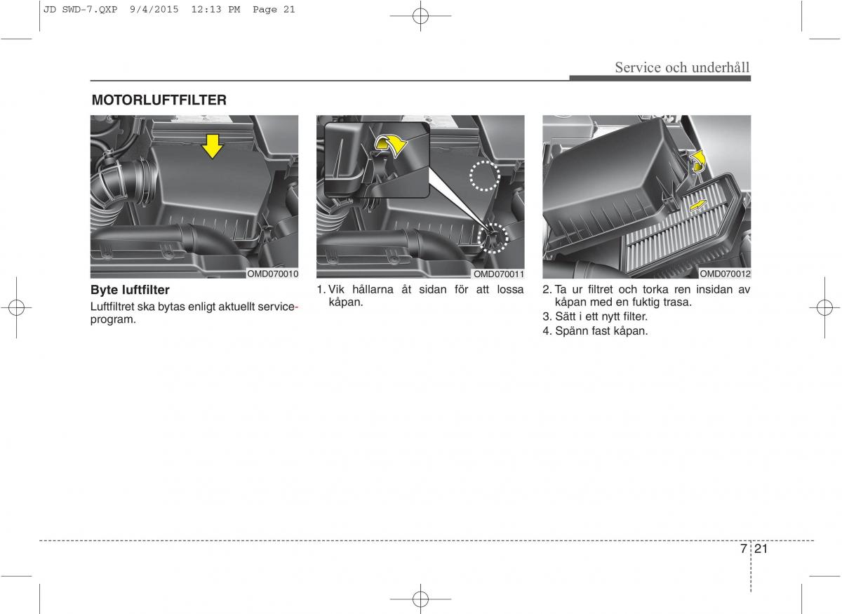 KIA Ceed II 2 instruktionsbok / page 490