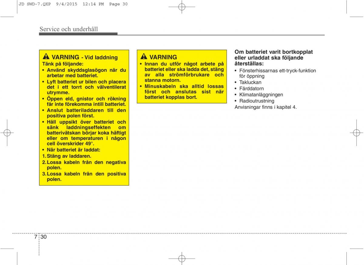 KIA Ceed II 2 instruktionsbok / page 499