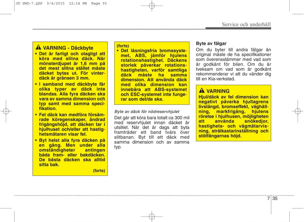 KIA Ceed II 2 instruktionsbok / page 504