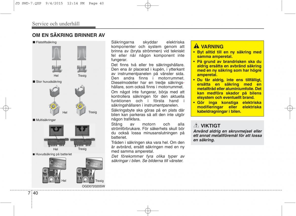 KIA Ceed II 2 instruktionsbok / page 509