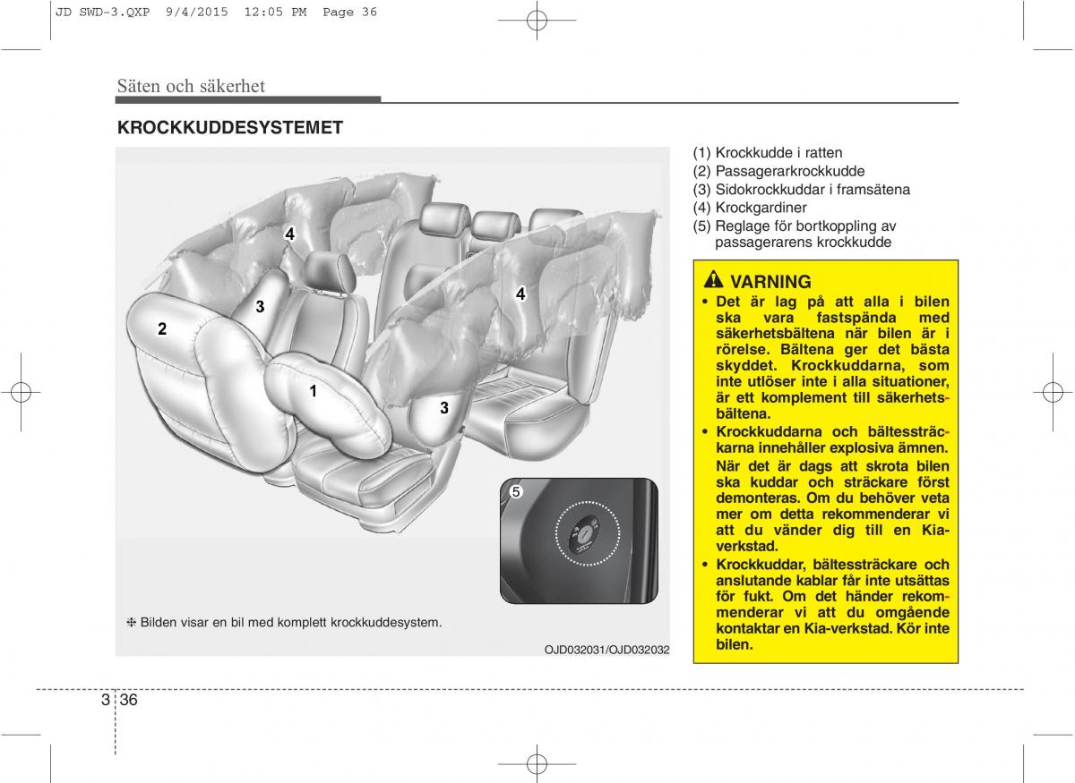 KIA Ceed II 2 instruktionsbok / page 53