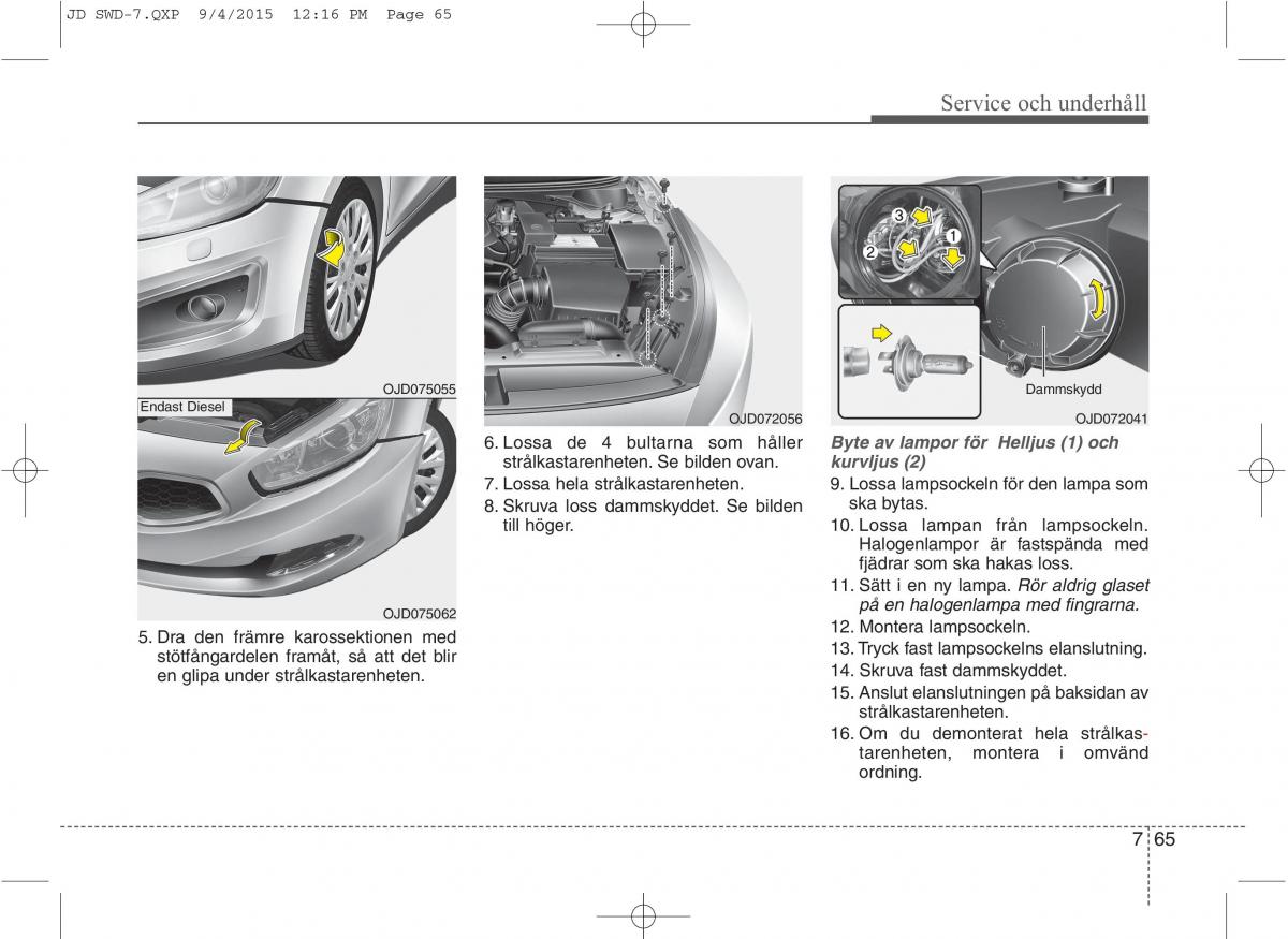 KIA Ceed II 2 instruktionsbok / page 534