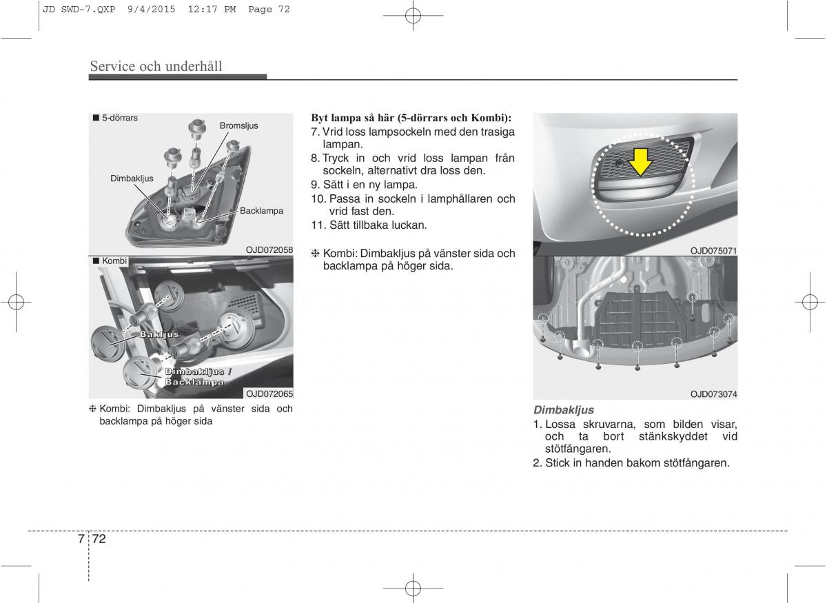 KIA Ceed II 2 instruktionsbok / page 541