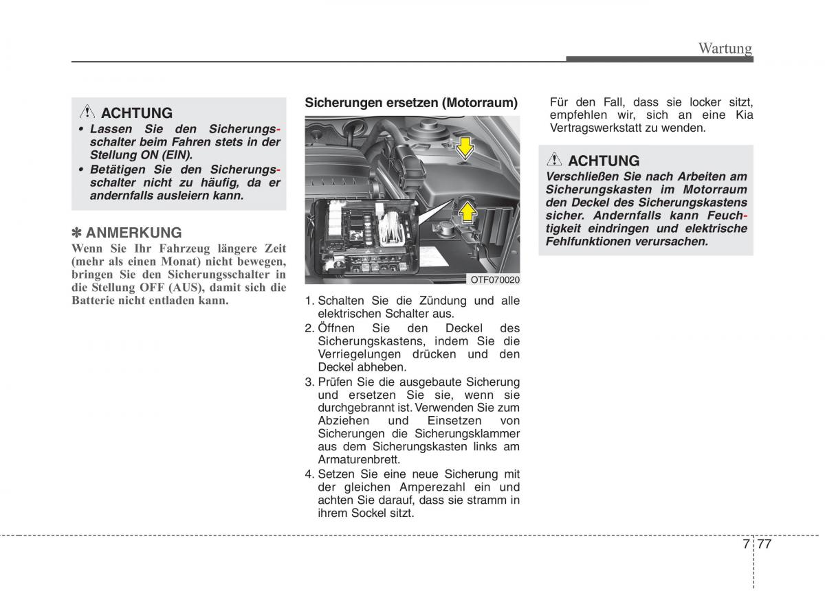 Kia Optima III 3 Handbuch / page 628