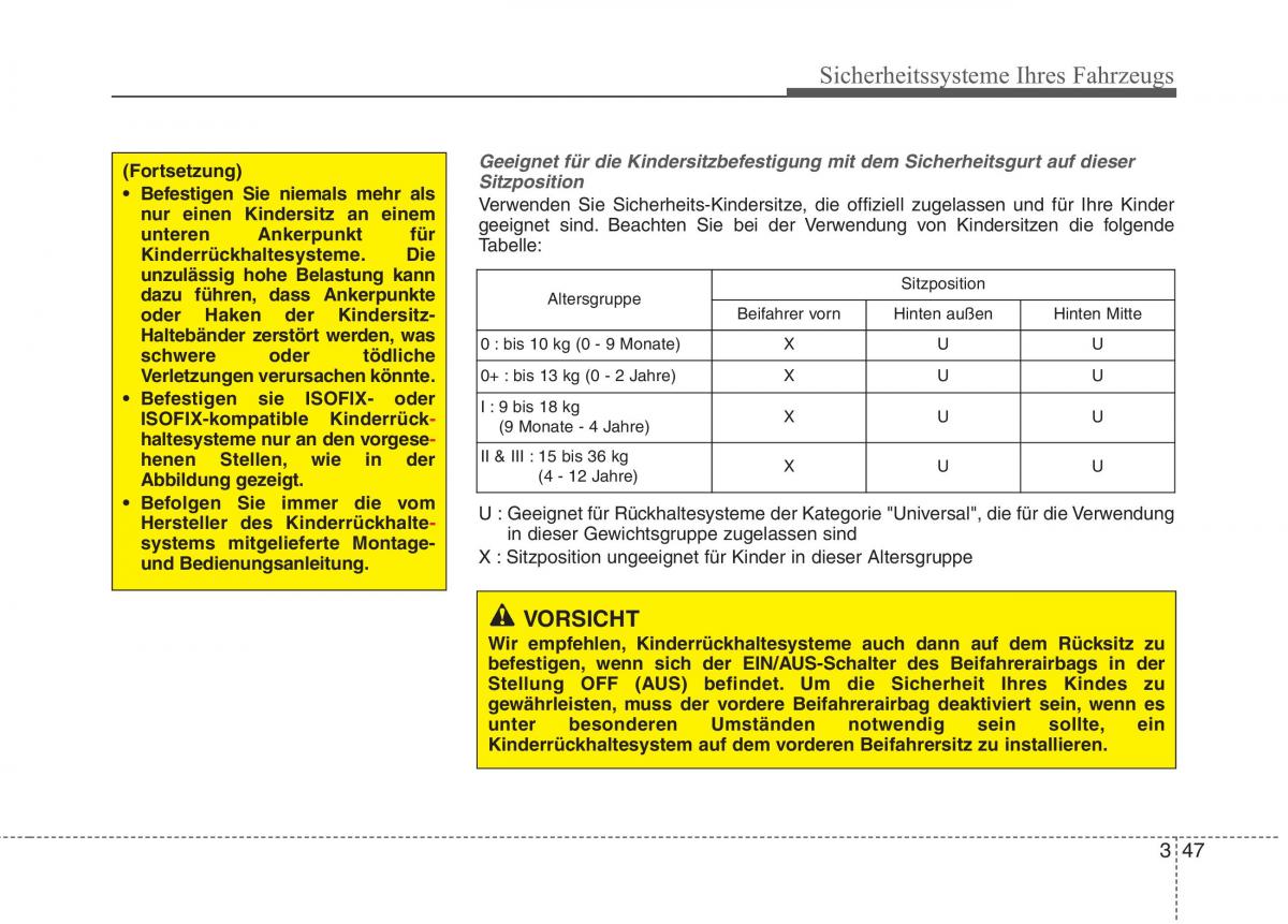 Kia Optima III 3 Handbuch / page 67