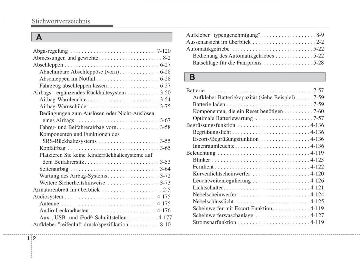 Kia Optima III 3 Handbuch / page 687