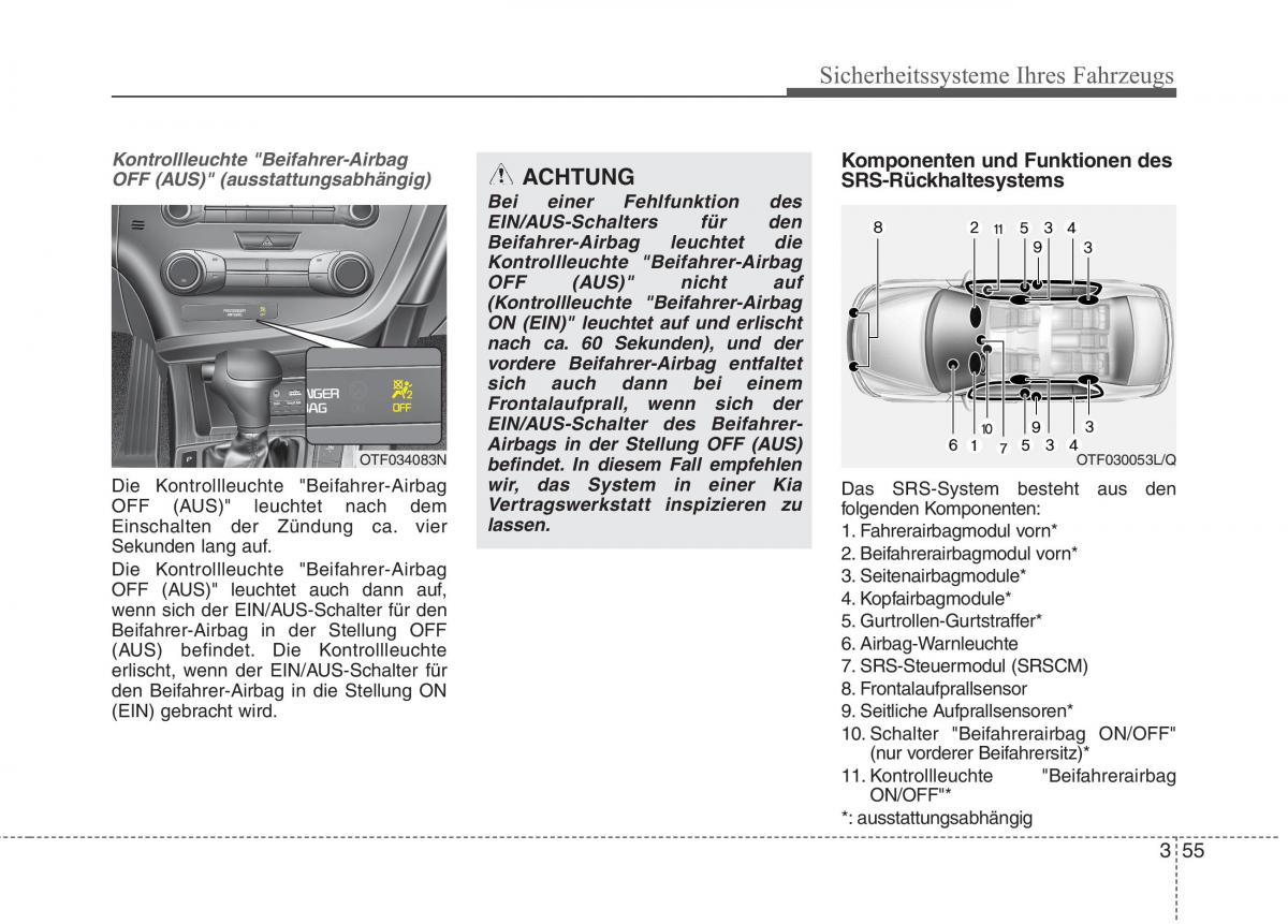 Kia Optima III 3 Handbuch / page 75