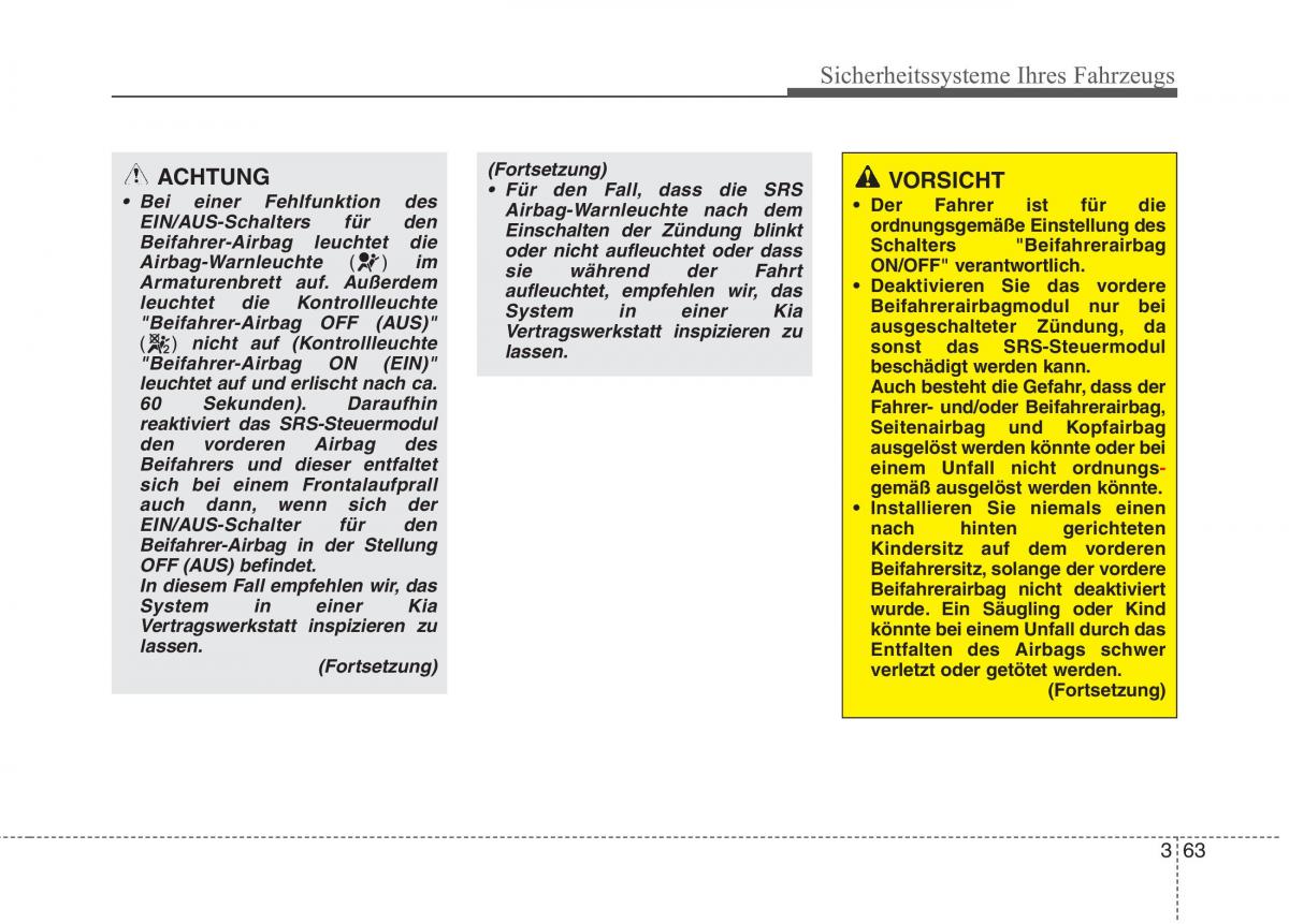 Kia Optima III 3 Handbuch / page 83