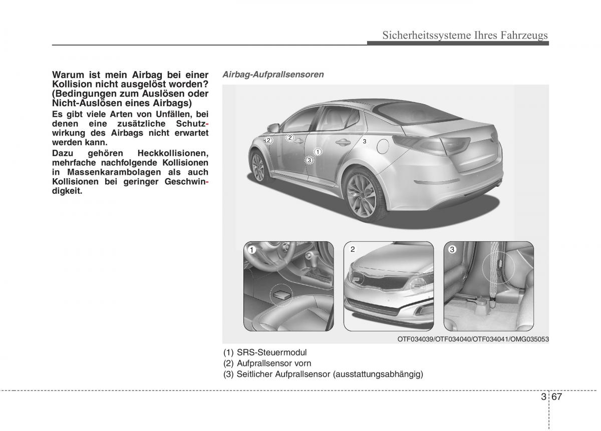 Kia Optima III 3 Handbuch / page 87