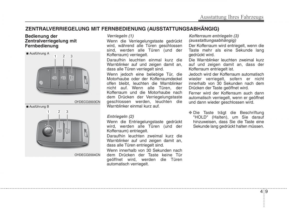 Kia Optima III 3 Handbuch / page 104