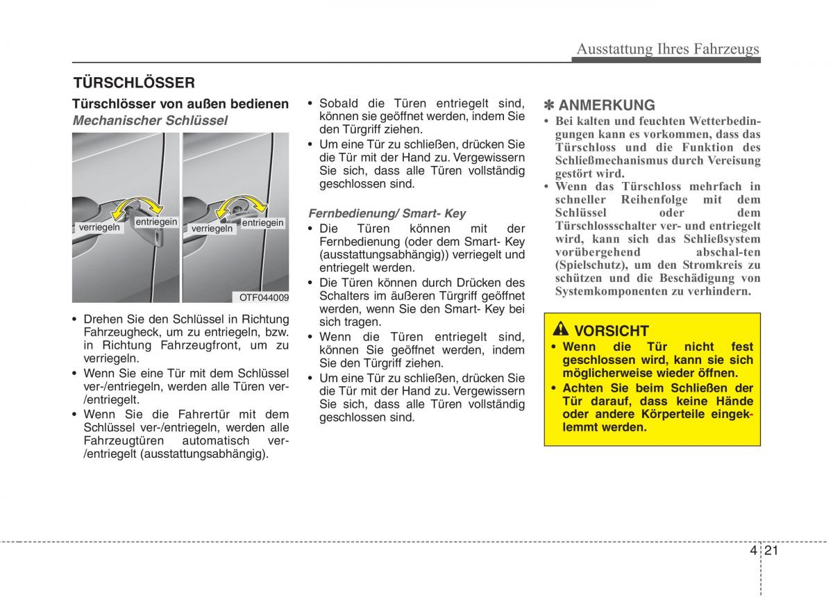 Kia Optima III 3 Handbuch / page 116