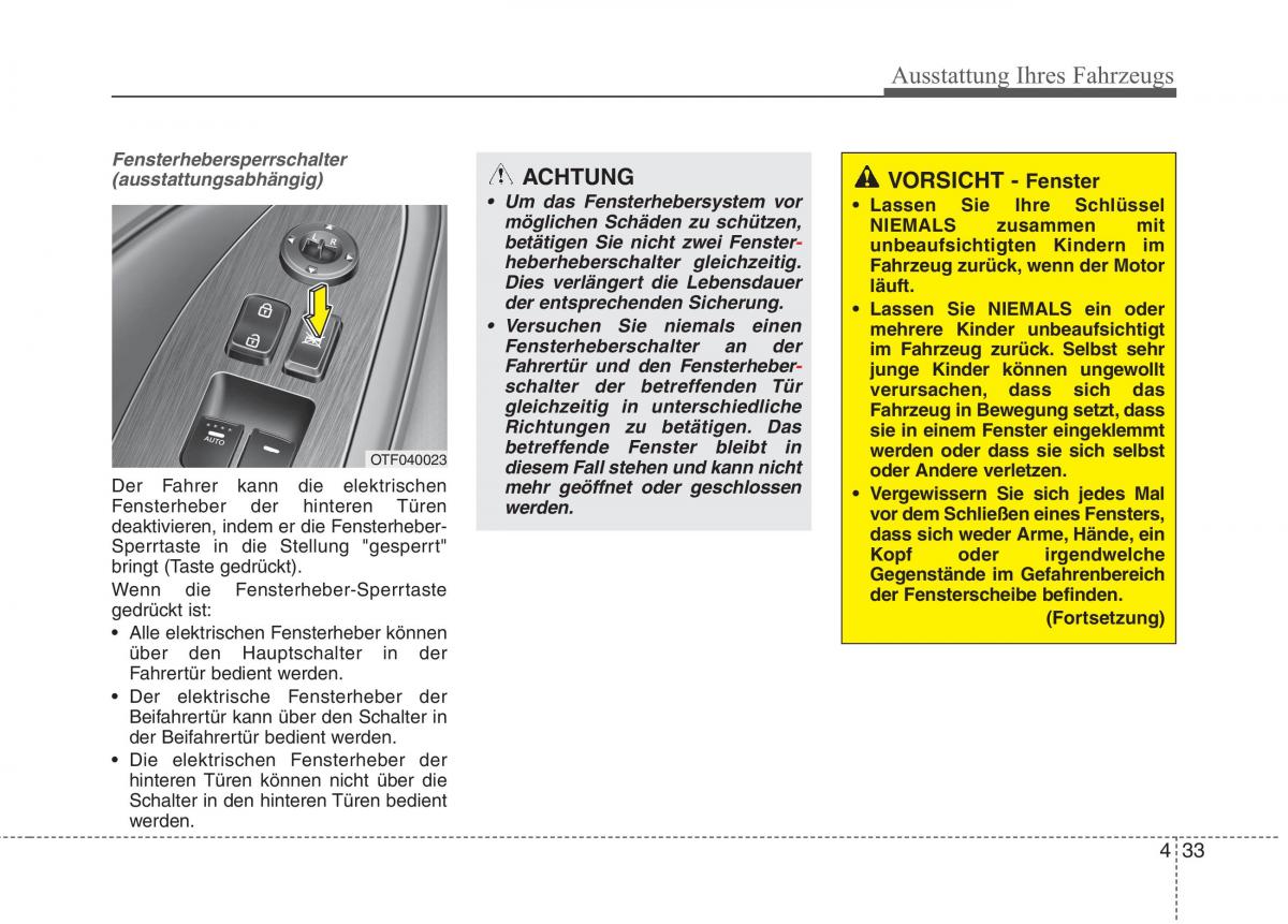 Kia Optima III 3 Handbuch / page 128