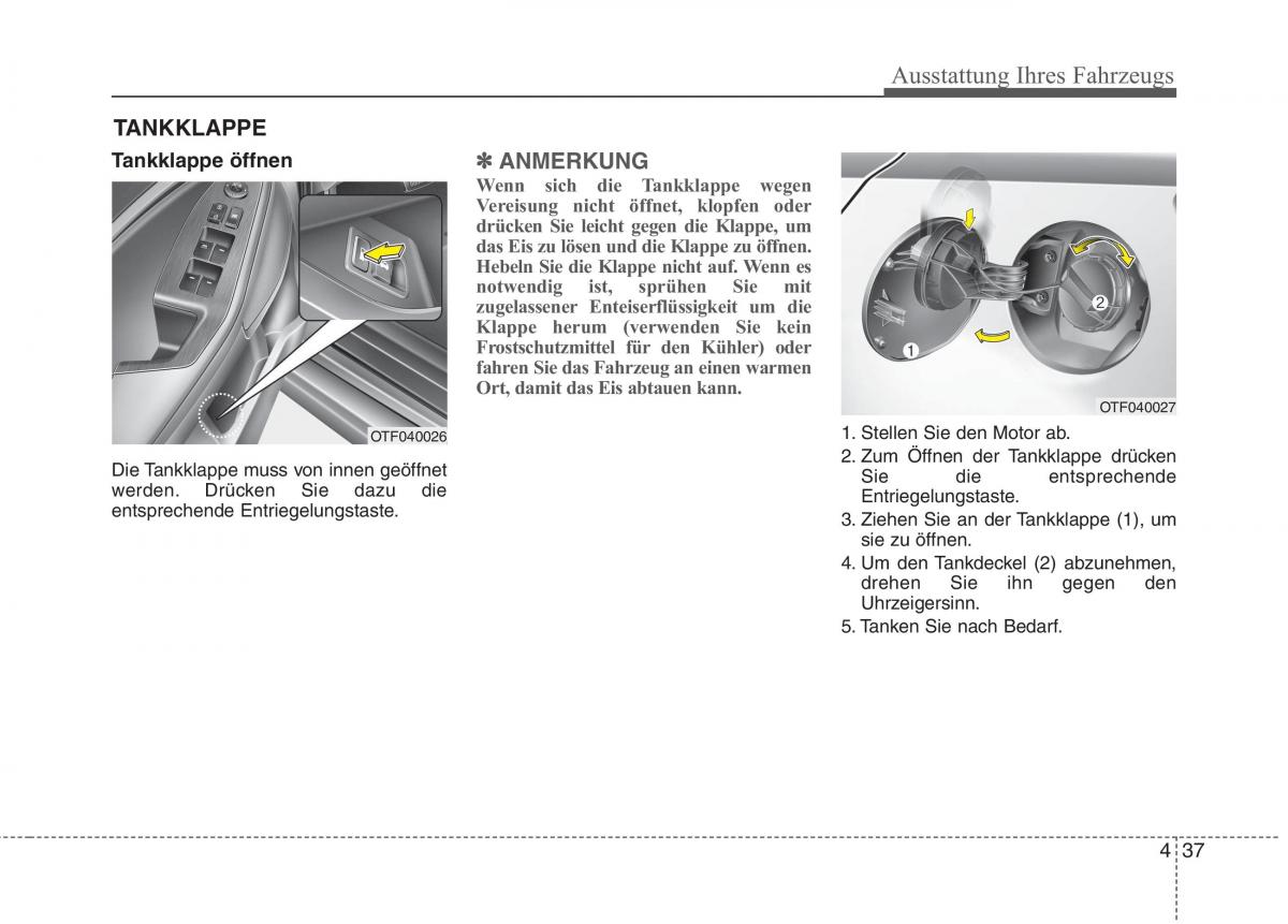 Kia Optima III 3 Handbuch / page 132