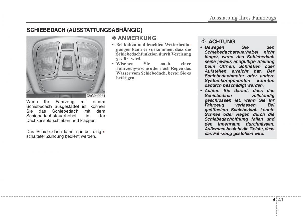 Kia Optima III 3 Handbuch / page 136