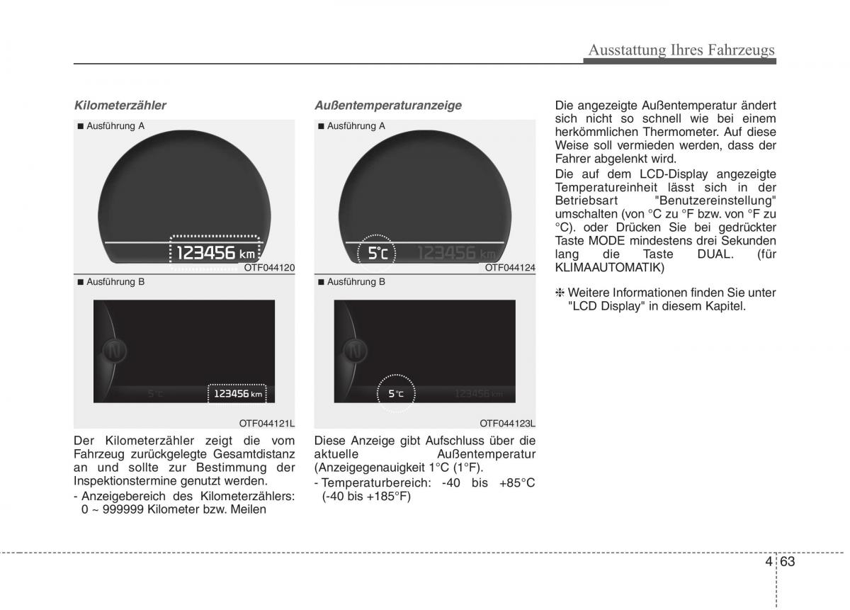 Kia Optima III 3 Handbuch / page 158