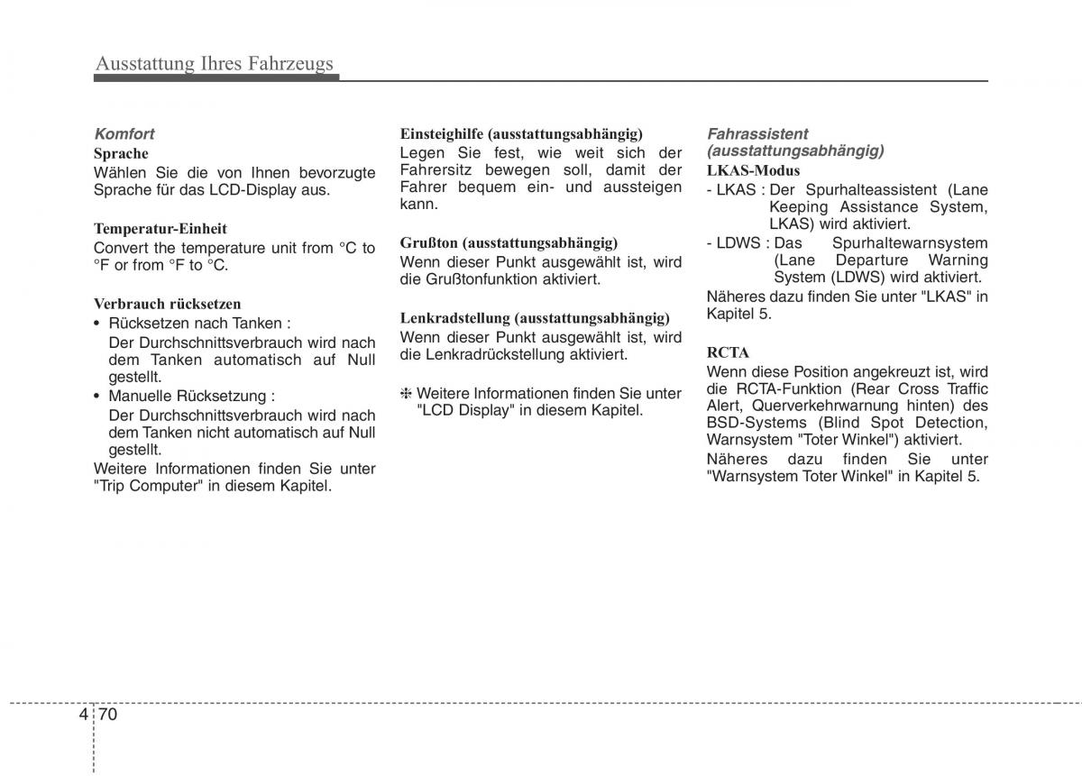 Kia Optima III 3 Handbuch / page 165