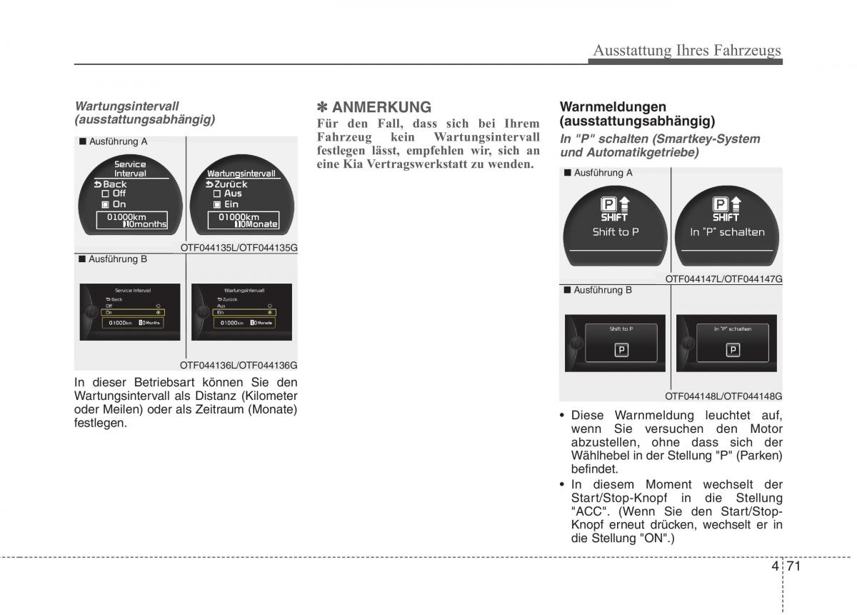 Kia Optima III 3 Handbuch / page 166