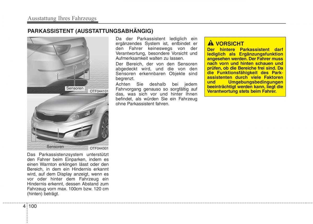 Kia Optima III 3 Handbuch / page 195