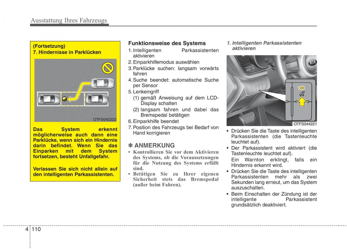 Kia Optima III 3 Handbuch / page 205