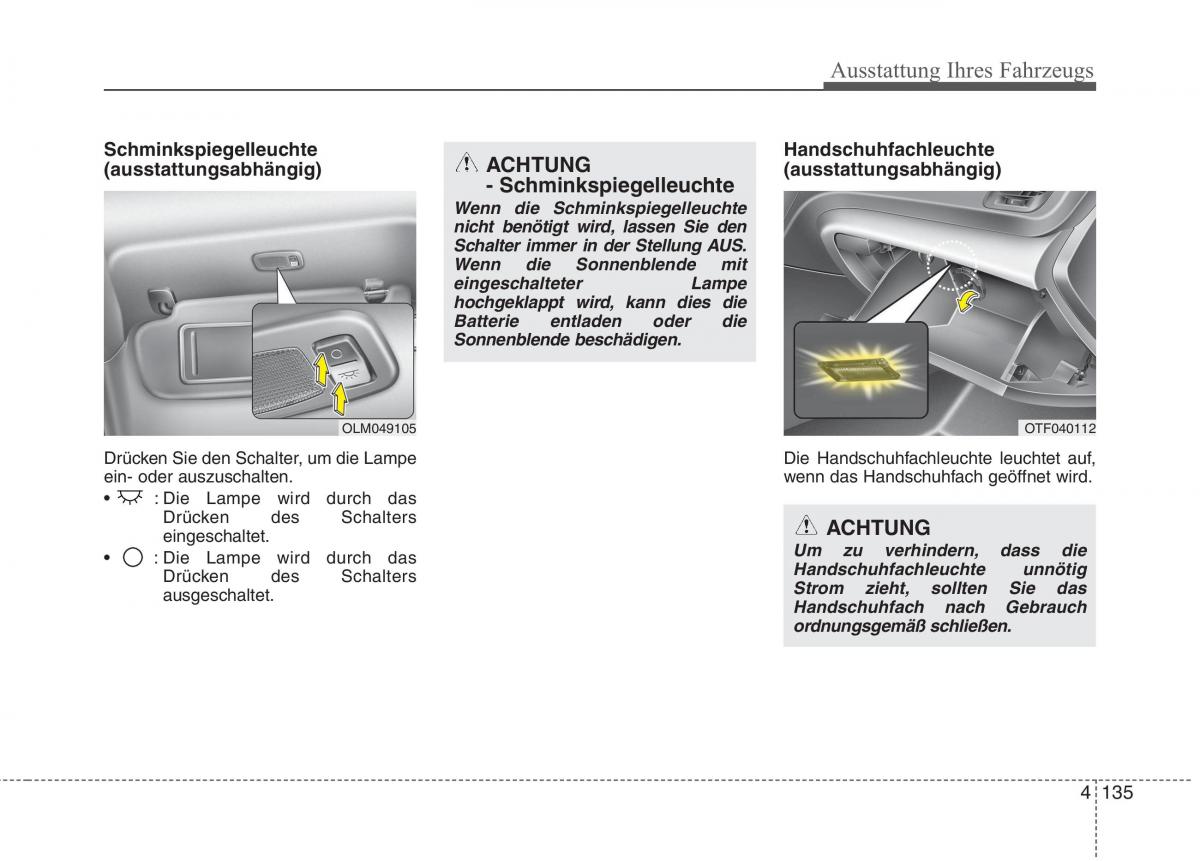 Kia Optima III 3 Handbuch / page 230