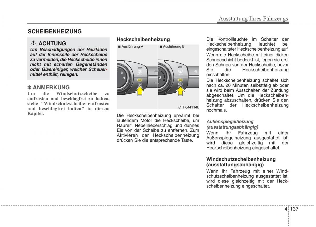 Kia Optima III 3 Handbuch / page 232