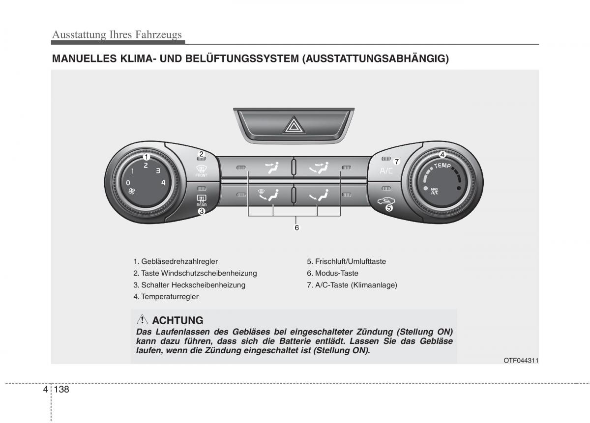 Kia Optima III 3 Handbuch / page 233