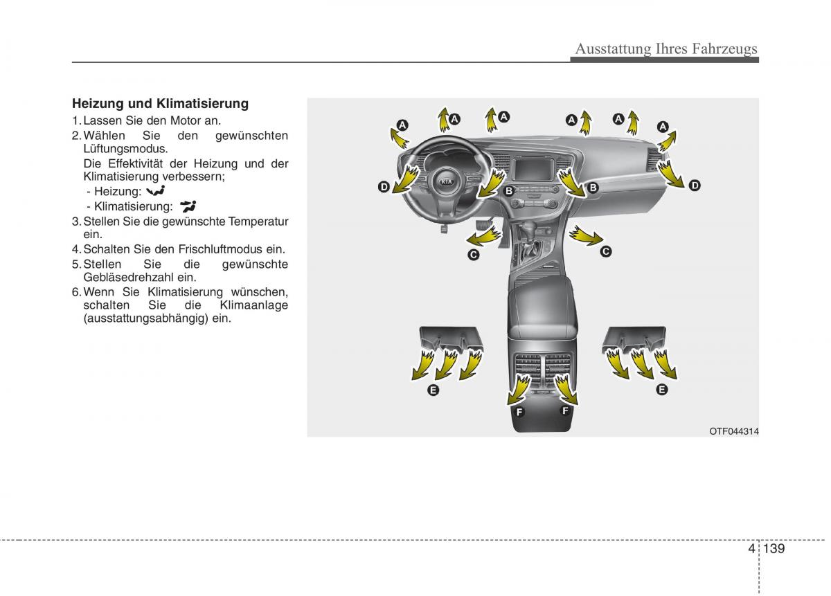 Kia Optima III 3 Handbuch / page 234