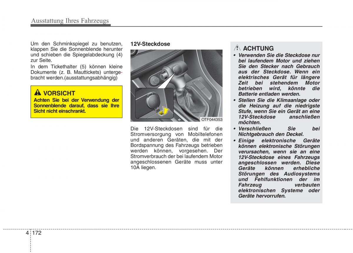 Kia Optima III 3 Handbuch / page 267