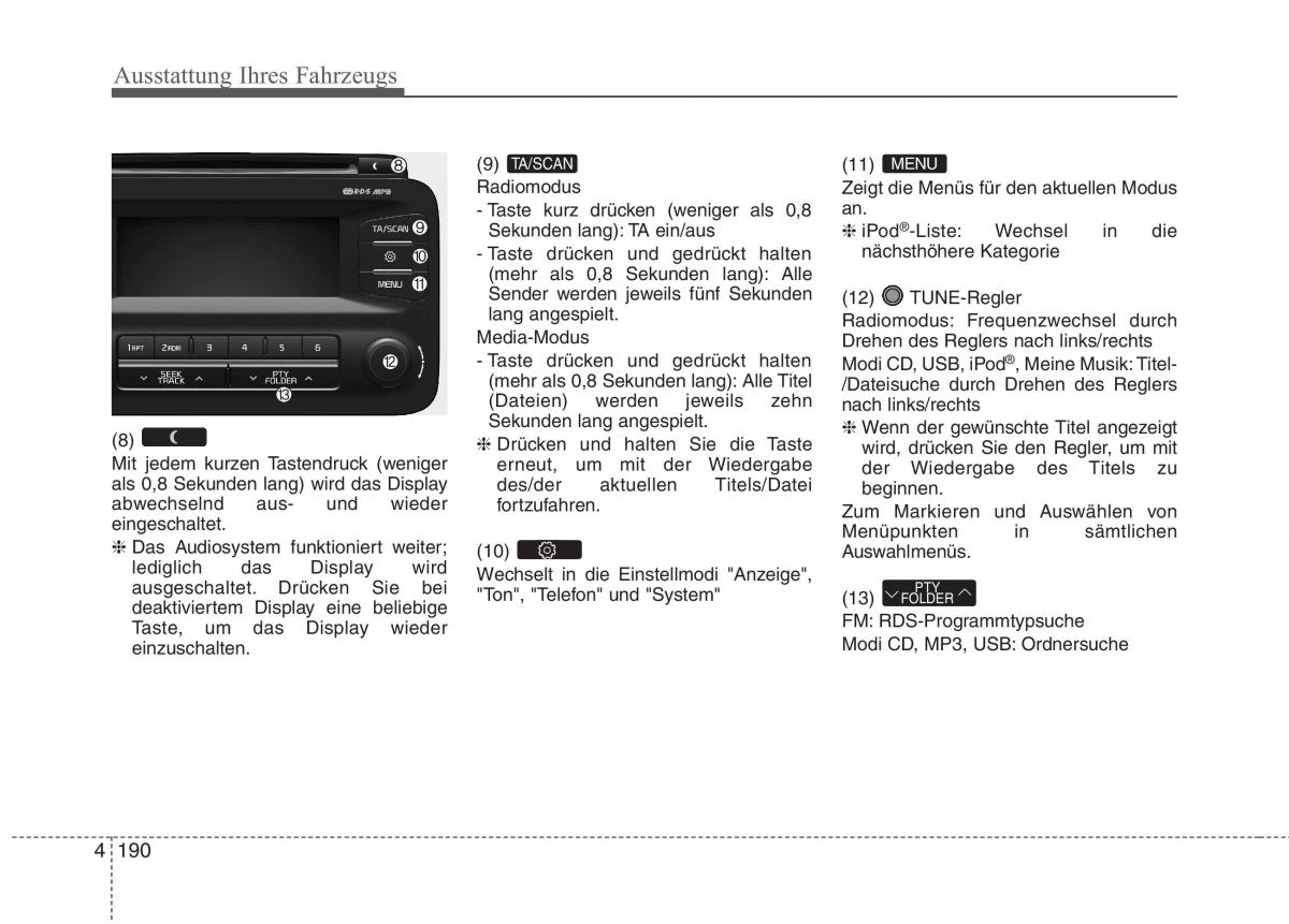 Kia Optima III 3 Handbuch / page 285