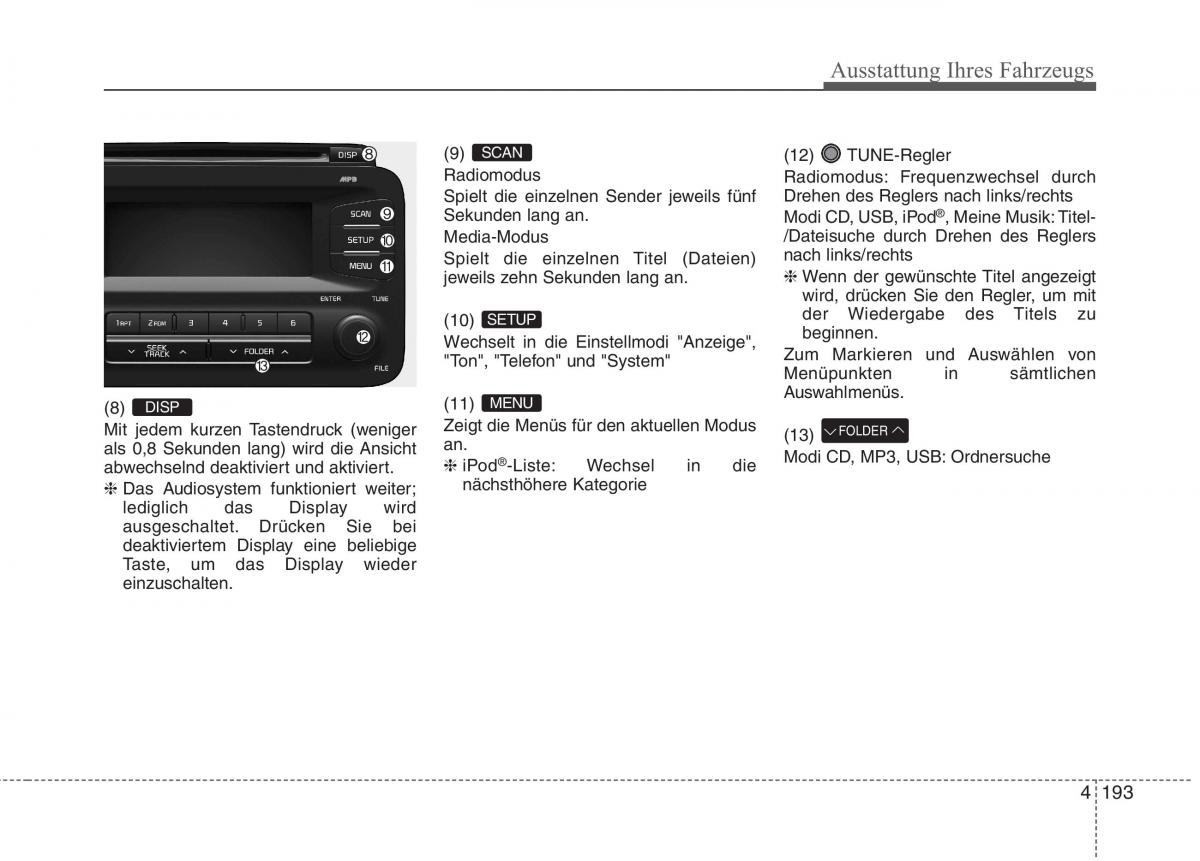 Kia Optima III 3 Handbuch / page 288