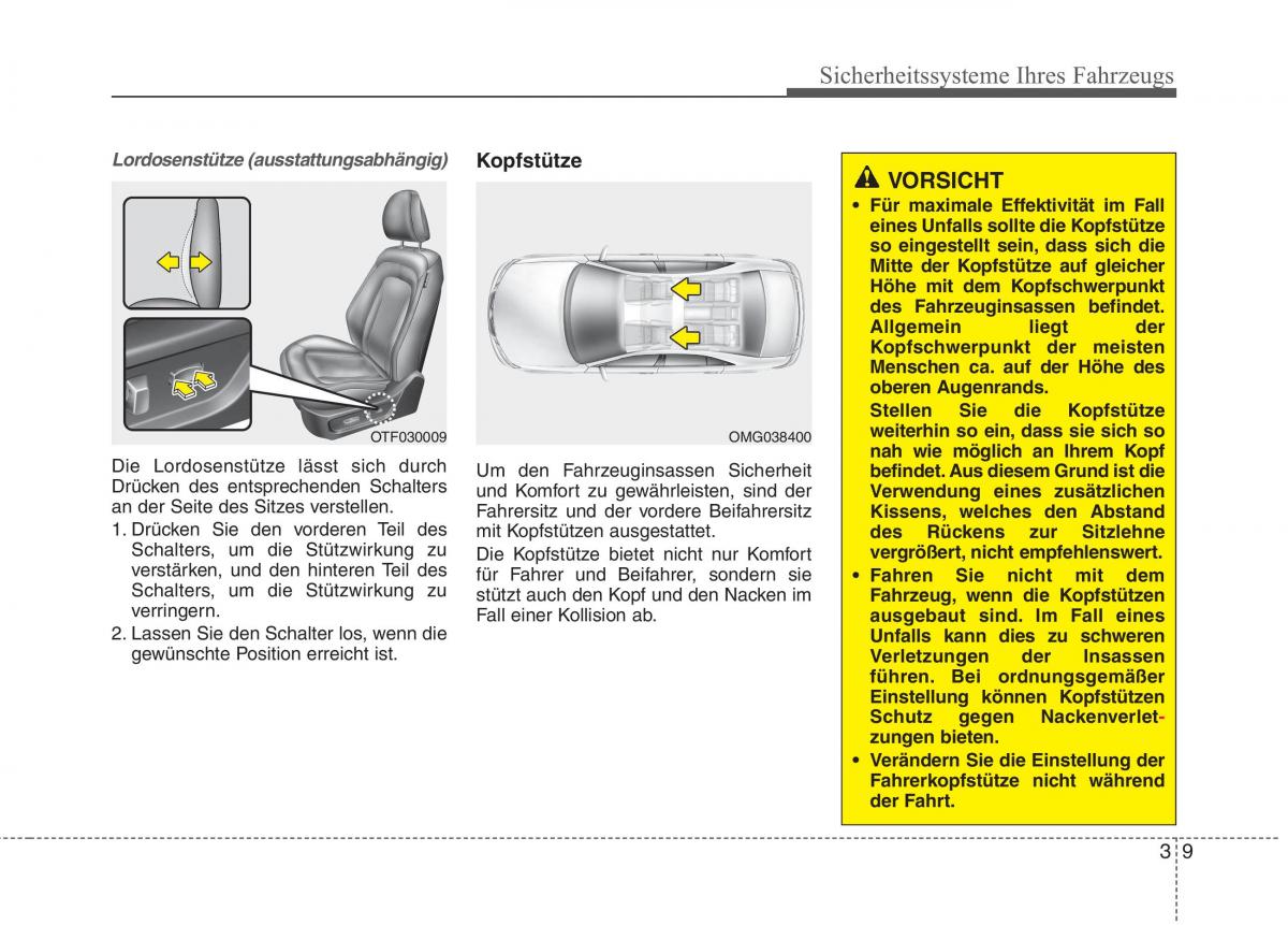 Kia Optima III 3 Handbuch / page 29