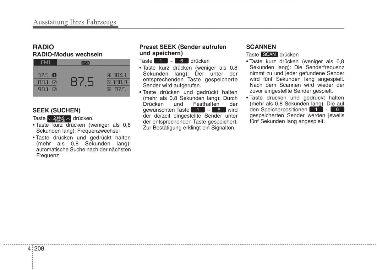 Kia Optima III 3 Handbuch / page 303