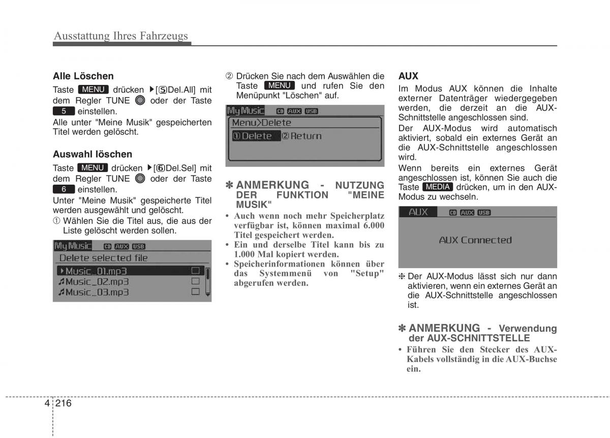 Kia Optima III 3 Handbuch / page 311